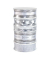 Geschenkband Weihnachten 9510515-006, Sterne/Weihnachtsbaum, 15/25/40mm x 5x 3m, silber
