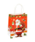 Geschenktasche 88019-SG Weihnachten Serie 3, Weihnachten, Papierkordel, 4 Motive sortiert Weihnachtsmann, 18cm x 23cm