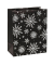 Geschenktasche 89310-SG PREMIUM Weihnachten, Weihnachten, Kunststoffkordel, 4 Motive sortiert, Eiskristalle, Tannebaum, Rentiere