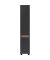 MÖBELPARTNER Badschrank Cosmo anthrazit 30,2 x 33,0 x 164,5 cm