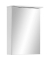 MÖBELPARTNER Spiegelschrank Basic kreideweiß 50,4 x 23,7 x 72,3 cm