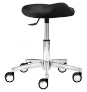 Hocker 1291_30572 myXPERT - Comfortsitz, schwarz, mit Rollen, h&ouml;henverstellbar, bis 120kg