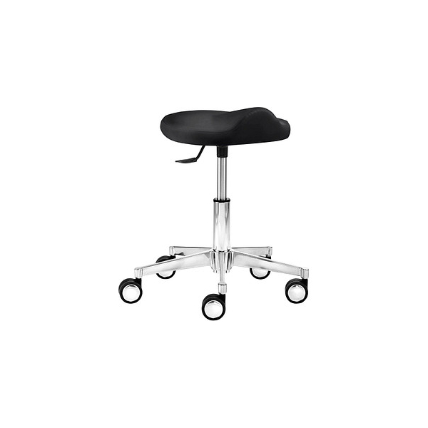 Mayer Hocker 1291 30 572 myXPERT - Comfortsitz, schwarz, mit Rollen, höhenverstellbar, bis 120kg 4032376075128 Mayer