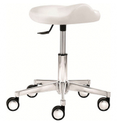 Hocker 1291 30 582 myXPERT - Comfortsitz, schwarz, mit Rollen, höhenverstellbar, bis 120kg