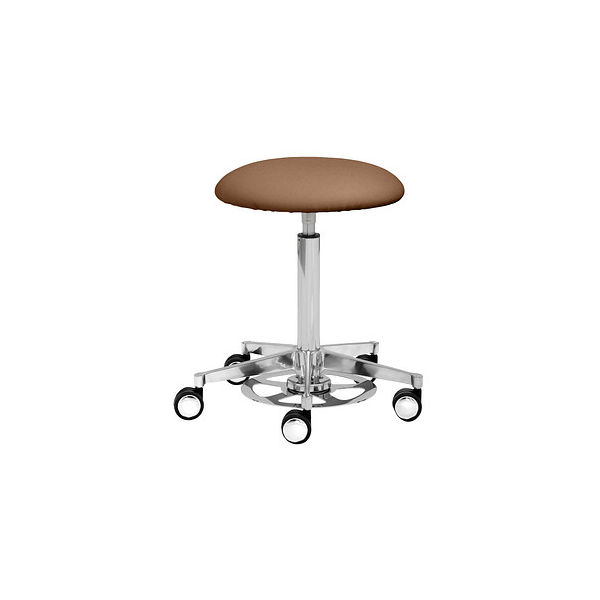 Mayer Hocker 1390 30 485 myPROFI - Tellersitz, hellbraun, mit Rollen, höhenverstellbar, bis 120kg 4032376075210 Mayer