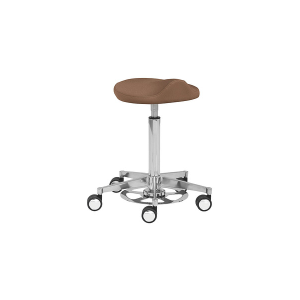 Mayer Hocker 1391 30 485 myPROFI - Comfortsitz, hellbraun, mit Rollen, höhenverstellbar, bis 120kg 4032376075241 Mayer