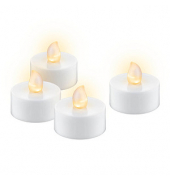 LED-Teelicht 49868 weiß Ø 3,8cm H3,7cm 
