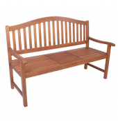 Garden Pleasure Gartenbank Phuket 985022 braun Holz 150,0 cm