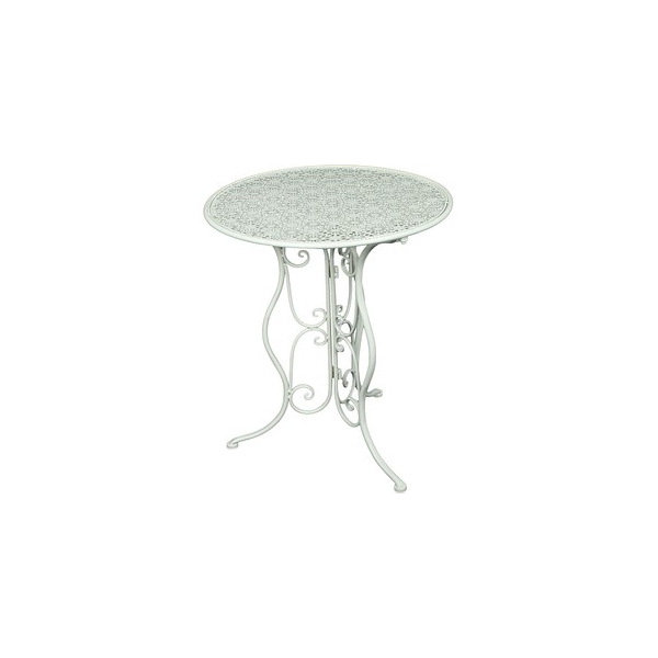 4041908112200 - Gartentisch Lascar weiß rund 600 x 600 x 700 cm 4041908112200 Garden Pleasure 4041908112200 - Gartentisch Lascar weiß rund 600 x 600 x 700 cm 4041908112200 Garden Pleasure