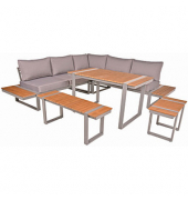 Garden Pleasure Loungegruppe Aurea braun