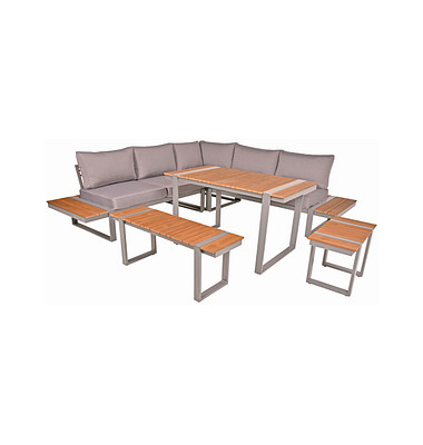 Garden Pleasure Loungegruppe Aurea braun