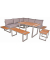 Garden Pleasure Loungegruppe Aurea braun