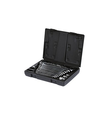 KS TOOLS GEARplus Ring-Maulschlüssel-Satz 16-teilig