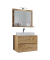 VCM my bath Badmöbel-Set Lendas M 3-tlg. honig-eiche 81,0 x 46,0 x 134,0 cm