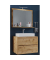 VCM my bath Badmöbel-Set Lendas M 3-tlg. honig-eiche 81,0 x 46,0 x 134,0 cm
