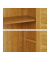relaxdays Waschmaschinenschrank braun 3 Fachböden 70,0 x 22,5 x 176,0 cm