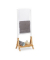 relaxdays Handtuchständer braun
