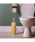 relaxdays WC-Garnitur braun/silber Holz