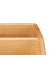 relaxdays Schreibtisch-Organizer braun Bambus 6 Fächer 28,0 x 19,5 x 14,0 cm