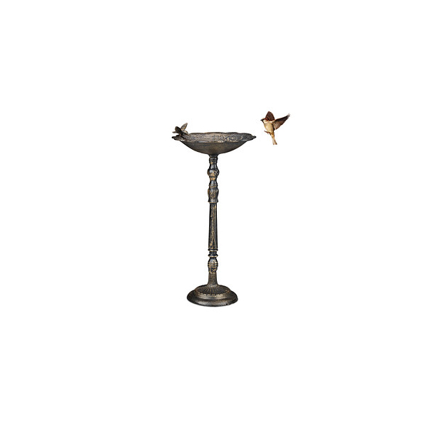 4052025905613 - Relaxdays Vogeltränke Gusseisen Vogelbad mit Ständer Wildvogeltränke für Garten antikes Design 745 cm hoch bronze 4052025905613 - Relaxdays Vogeltränke Gusseisen Vogelbad mit Ständer Wildvogeltränke für Garten antikes Design 745 cm hoch bronze