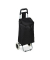 Einkaufstrolley 10027828_46, 28 Liter # Schloss, außen 42x28x92,5cm, Polyester, Kunststoff schwarz