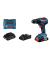 BOSCH GSR 18V-55 Professional Akku-Bohrschrauber-Set 18,0 V, mit 2 Akkus