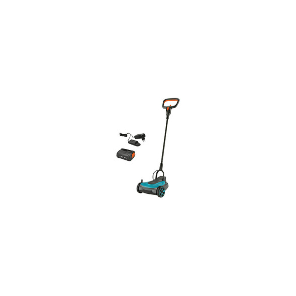 4078500054157 - GARDENA 22 18V P4A Ready-To-Use Set Akku Rasenmäher Mulchfunktion inkl Akku mit Schnitthöhenverstellung inkl Ladegerät 18 V Schnittbreite (max) 22 cm