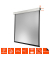 celexon elektrische Rolloleinwand Motor Expert XL 1:1, 300 x 300 cm Projektionsfläche