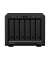 DiskStation DS620slim DS620SLIM, schwarz, 0 TB