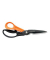FISKARS Papierschere Cuts+More orange/schwarz 23,0 cm