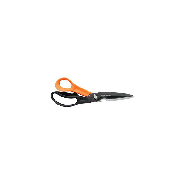 6411507156925 - Papierschere Cuts+More Edelstahl rostfrei 23cm orange schwarz 6411507156925 FISKARS