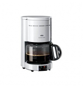 BRAUN KF 47/1 Classic Kaffeemaschine weiß, 10 Tassen