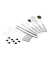 LEOPOLD VIENNA Grillbesteck-Set 18-tlg.