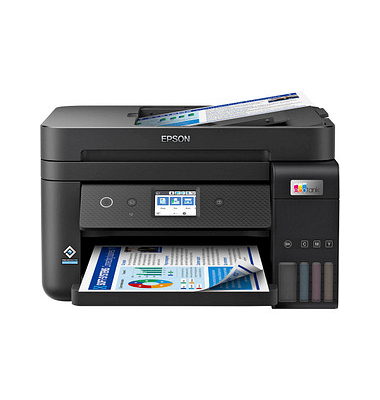 EcoTank ET-4850 4 in 1 Tintenstrahl-Multifunktionsdrucker schwarz 