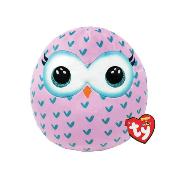 0008421392179 - TY Deutschland - Winks Owl Squish A Boo 20cmMaterial 100% Polyester geprüft nach EN-71 Farbe mehrfarbig