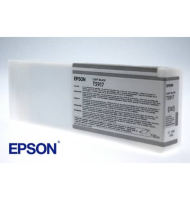 Druckerpatrone T591700 (kompatibel zu Epson T5917), schwarz hell