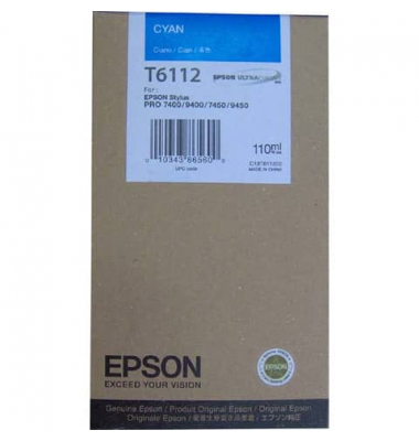 Inkjetpatrone T6112 cyan