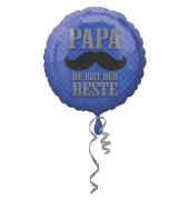 Folienballon Papa du bist der Beste - Ø 45 cm
