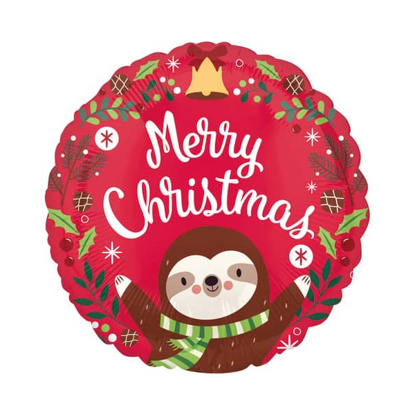 0026635420501 - Folienballon Merry Christmas Sloth 0026635420501 HEAD 4205001 0026635420501 - Folienballon Merry Christmas Sloth 0026635420501 HEAD 4205001