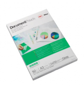 Laminierfolien Document Pouch Professional 3745103, A4, 216x303mm, 75mic x2, glänzend