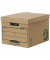 Archivbox Earth Series 4479901, A4, braun, innen 33,3x39x28,5cm (TxBxH), Karton