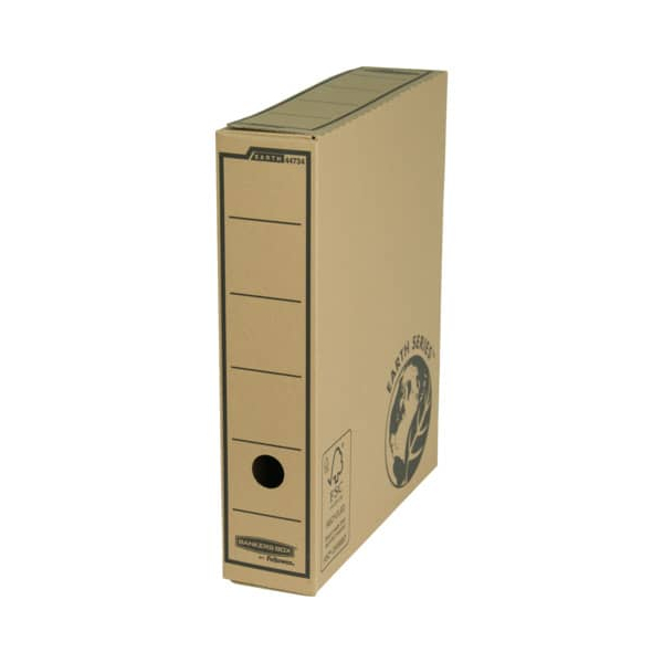 0043859708932 - Archivbox Bankers Box Earth Series Premium 4473401 A4 braun innen 318x67x25cm (TxBxH) Karton 0043859708932 Fellowes
