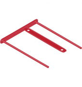 Abheftb&uuml;gel BBD-Clip, 1189301, rot, bis ca. 750 Blatt
