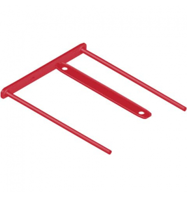 Abheftb&uuml;gel BBD-Clip, 1189301, rot, bis ca. 750 Blatt