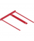 Abheftb&uuml;gel BBD-Clip, 1189301, rot, bis ca. 750 Blatt