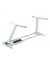 Fellowes Levado höhenverstellbares Schreibtischgestell silber ohne Tischplatte C-Fuß-Gestell silber 120,0 - 180,0 x 80,0 cm