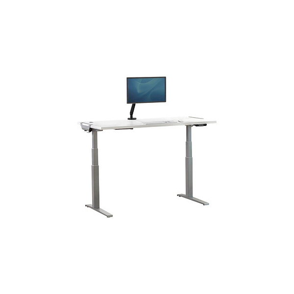 0043859742981 - Levado Elektrisch Höhenverstellbar Sitz-Stehschreibtisch Rechteckig Weiß T-Fuß 1829 (B) x 698 (T) x 1257 (H) mm MDF (Mitteldichte Faserplatte) PVC (Polyvinylchlorid) Stahl 0043859742981 - Levado Elektrisch Höhenverstellbar Sitz-Stehschreibtisch Rechteckig Weiß T-Fuß 1829 (B) x 698 (T) x 1257 (H) mm MDF (Mitteldichte Faserplatte) PVC (Polyvinylchlorid) Stahl
