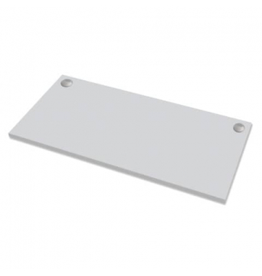 Tischplatte Levado, 140x80cm (BxT), rechteckig, grau, 25mm