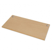 Fellowes Tischplatte Levado ahorn rechteckig 180,0 x 80,0 x 2,5 cm