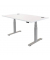 Schreibtischgestell Cambio, elektrisch höhenverstellbar, 64-130,5cm (H), 100-180x80cm (BxT), T-Fuß-Gestell, silber
